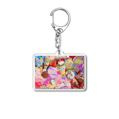 デザインペーパー③ Acrylic Key Chain