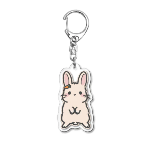 うさぎ　ネザーランドドワーフ Acrylic Key Chain