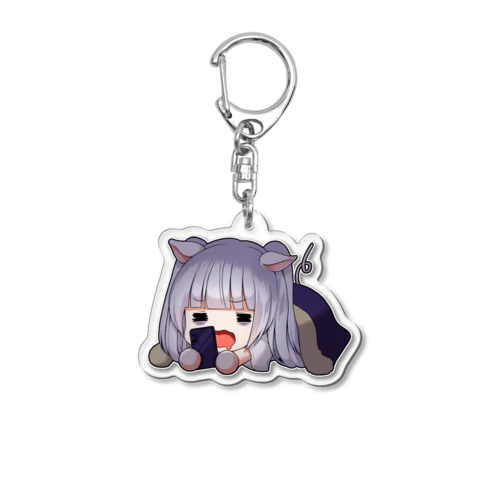 よふかす(50mmx50mm) Acrylic Key Chain