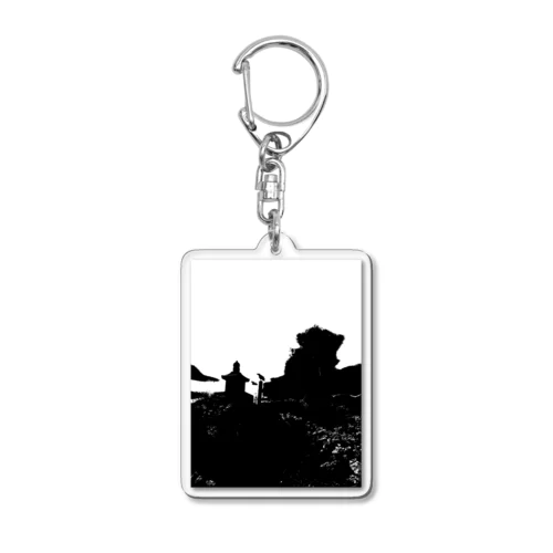 osorezan Acrylic Key Chain