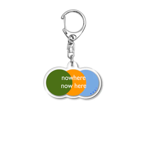 now here Acrylic Key Chain