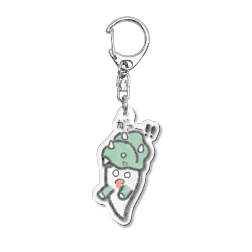 おばけくん トリケラトプスver. Acrylic Key Chain