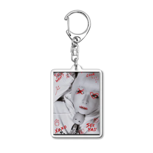 Tanu➯ta Acrylic Key Chain