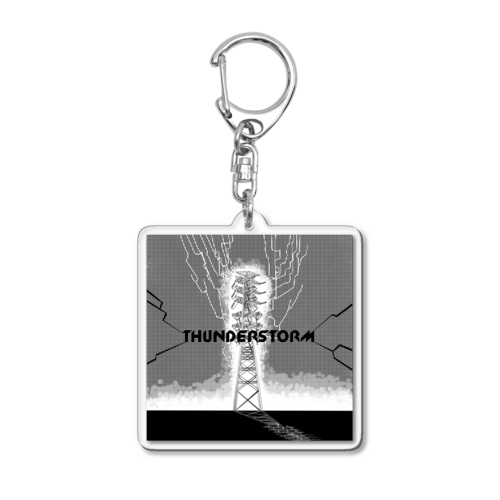 サンダーストーム Acrylic Key Chain