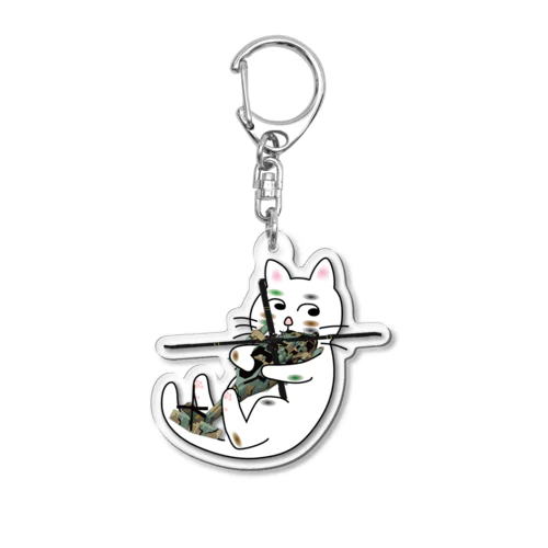 猫 Acrylic Key Chain