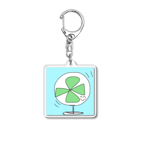 4つ葉の扇風機ﾁｬﾝ Acrylic Key Chain