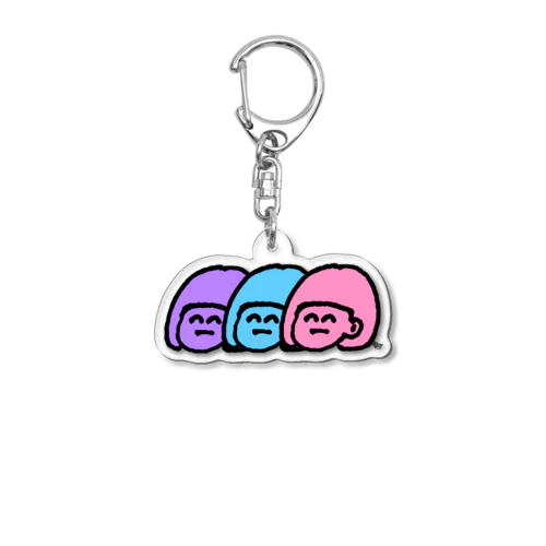 watashi-watashi-watashi Acrylic Key Chain