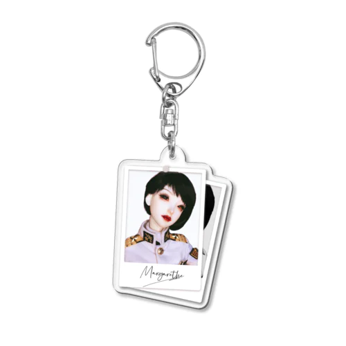 Mydoll02：マルガレーテ(海軍軍服黒髪ver) Acrylic Key Chain