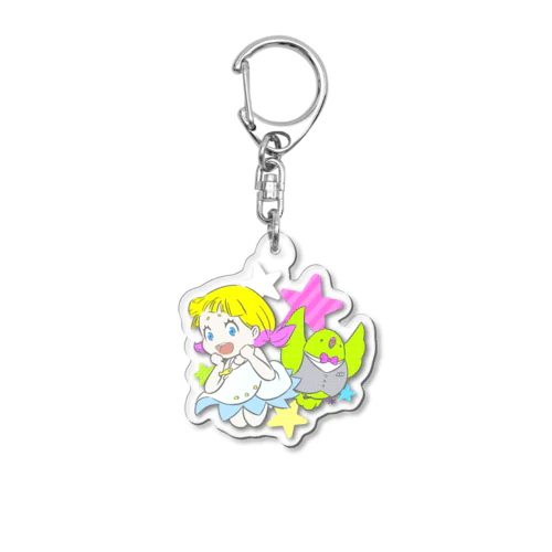 POPお嬢様とスッチー Acrylic Key Chain