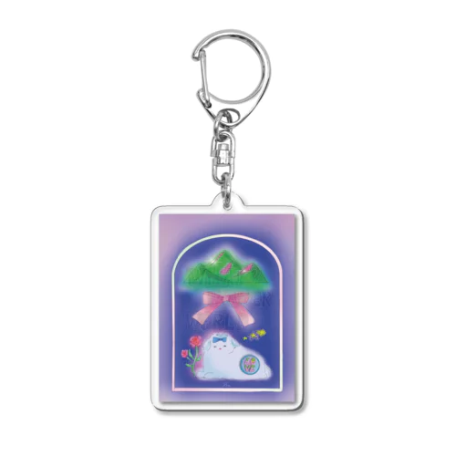 わんわん Acrylic Key Chain