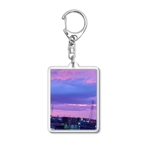 FS108 夕焼け Acrylic Key Chain