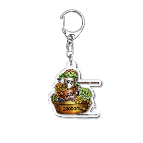 スチパン鉢3段寄せ Acrylic Key Chain