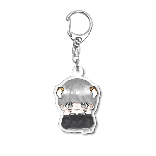 がおがお Acrylic Key Chain