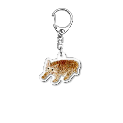 ねこ Acrylic Key Chain