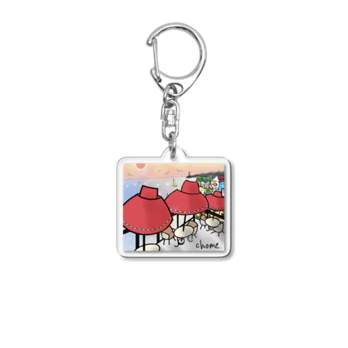 CHOME Acrylic Key Chain