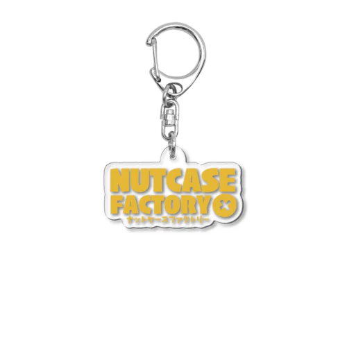 NutcaseFactoryロゴ Acrylic Key Chain