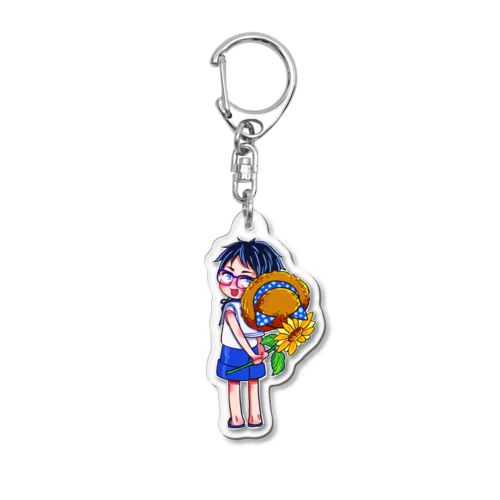 ひまわりゆうやアクキー Acrylic Key Chain