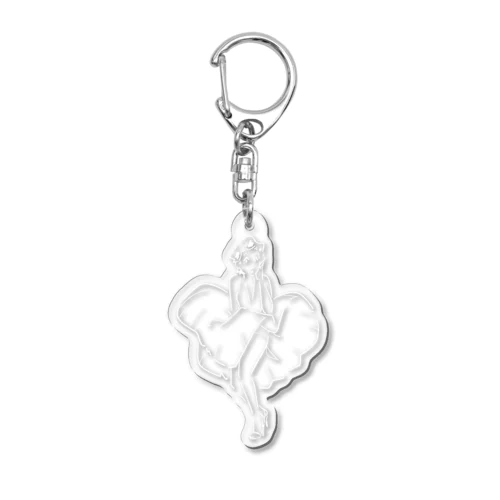 マリリン・モンロー（Marilyn Monroe) Acrylic Key Chain