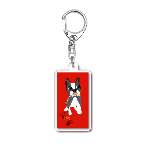 パグパグ Acrylic Key Chain