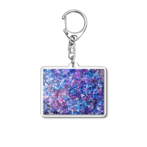 mystic bloom. Acrylic Key Chain