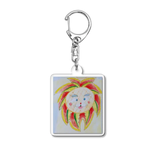  サンシャインソレイユライオン「 丸尾善久作」 Acrylic Key Chain