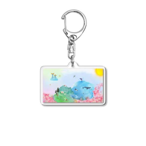 レムリアの世界  Acrylic Key Chain