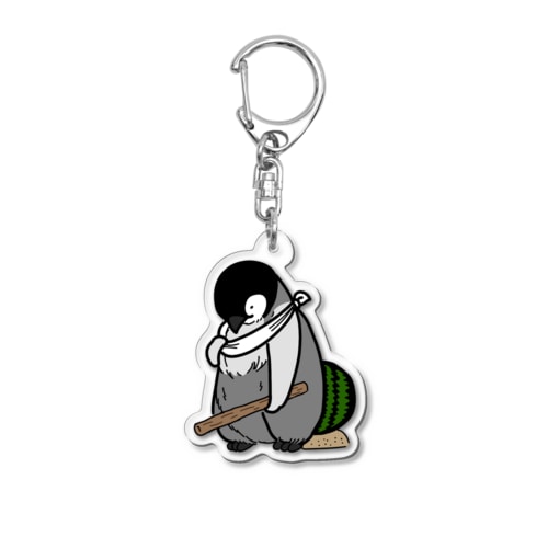 スイカ消えた…？ Acrylic Key Chain