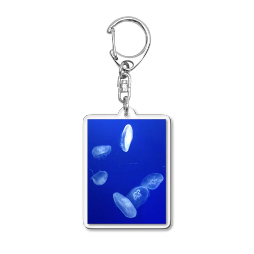 ゆらめきクラゲ Acrylic Key Chain