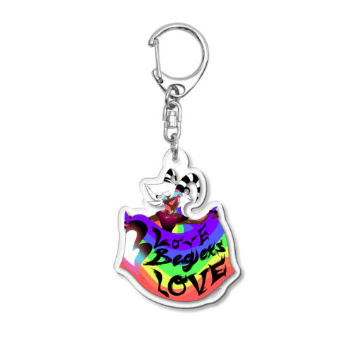 PRIDE DEMON　CELEBLESS Acrylic Key Chain