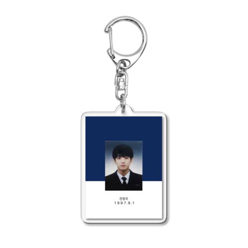 전정국 学生証 Acrylic Key Chain