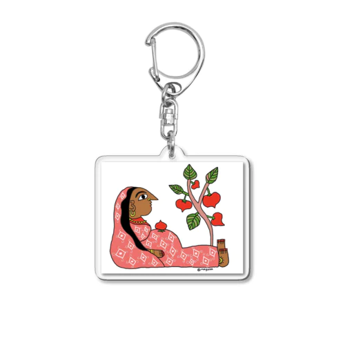 赤ちゃんがいるから Acrylic Key Chain