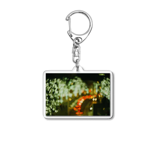 bokeh Acrylic Key Chain