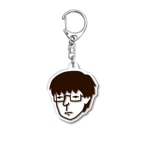 メガネ男子 Acrylic Key Chain