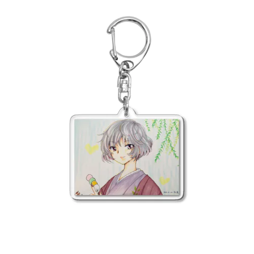 イラストアクキー　涼装 Acrylic Key Chain