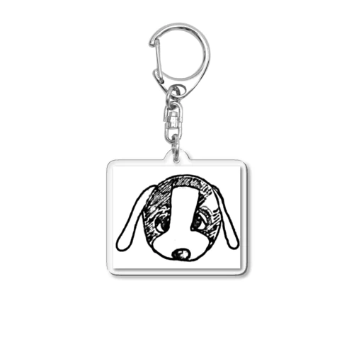 ノートのわんちゃん Acrylic Key Chain