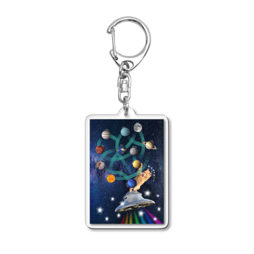 NNN Galactic Federation〜TORA Acrylic Key Chain