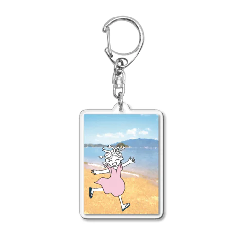 海とメデューサ Acrylic Key Chain