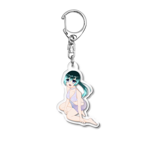 さめちゃん ステッカー Acrylic Key Chain