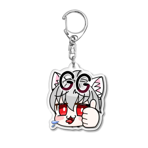 猫村　GGアクキー Acrylic Key Chain