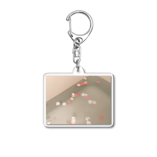 かわちい風呂 Acrylic Key Chain