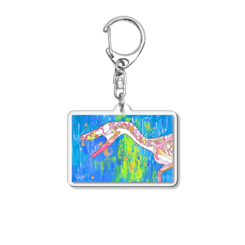 ヴェロキラプトル・ボーン（小物） Acrylic Key Chain