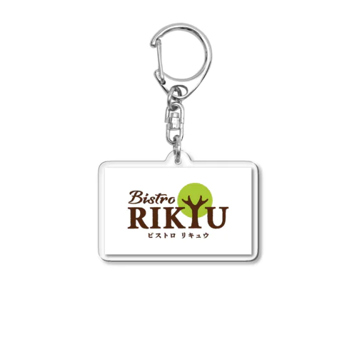 BistroRIKYUロゴ入りT-shirt Acrylic Key Chain