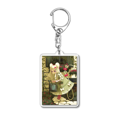 Gardener Acrylic Key Chain