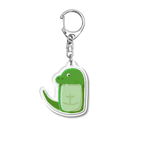 みどりのツチノコ Acrylic Key Chain