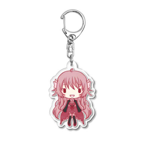 らくと@VTuber Acrylic Key Chain