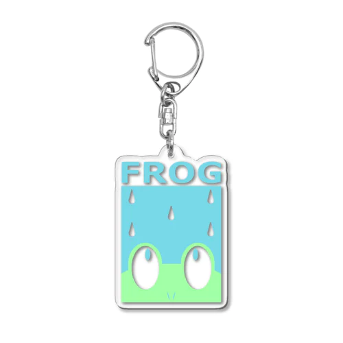 アマガエル（グリーン） Acrylic Key Chain