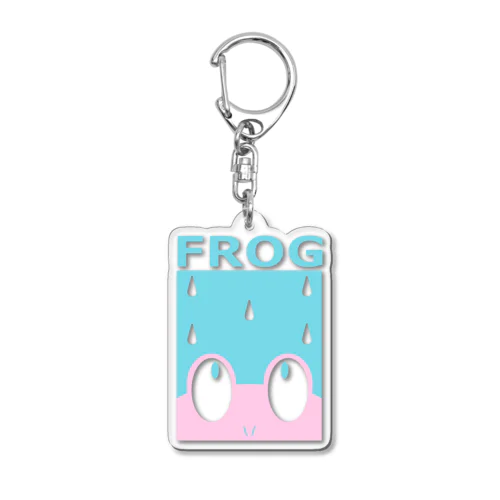 アマガエル（ピンク） Acrylic Key Chain