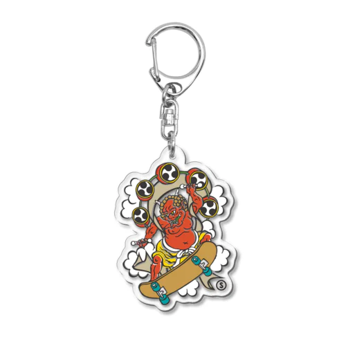 RaijinSan Key Chain アクリルキーホルダー