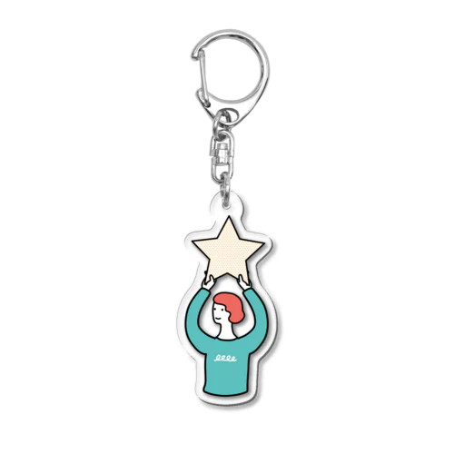 一番星 Acrylic Key Chain