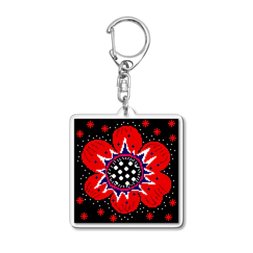 ManaOsawa Anemones #5 Acrylic Key Chain